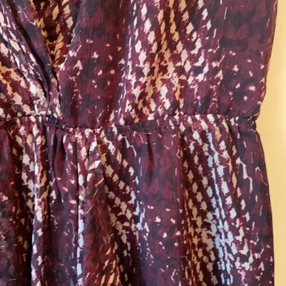 Converse All Star Maroon & Tan Snake Patter Dress - Picture 7 of 13